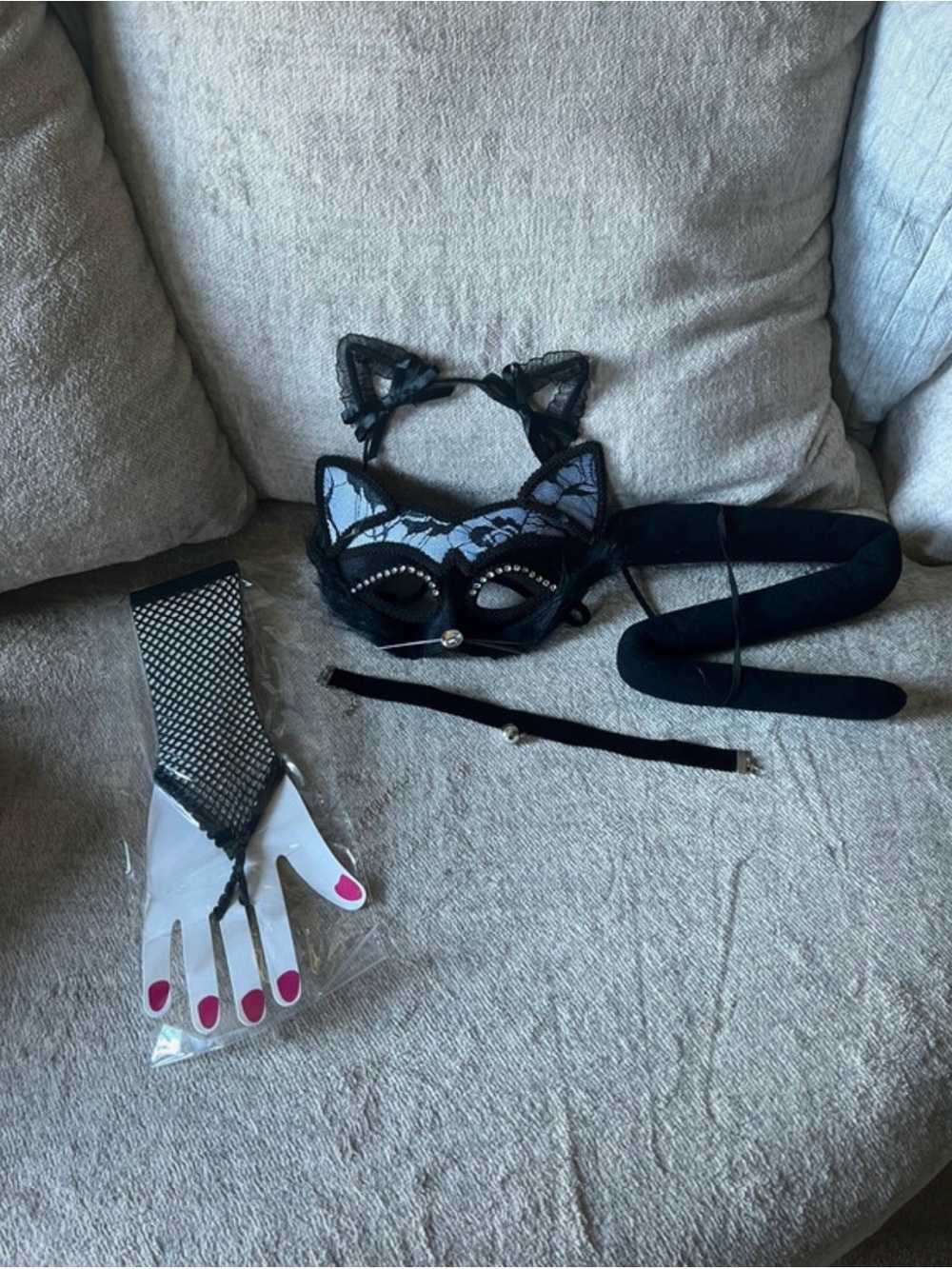 Black Cat Costume Set for Women